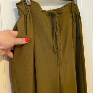 Oak + Fort cropped pant